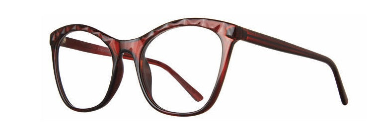 Brown Affordable Designs Jewel Eyeglasses