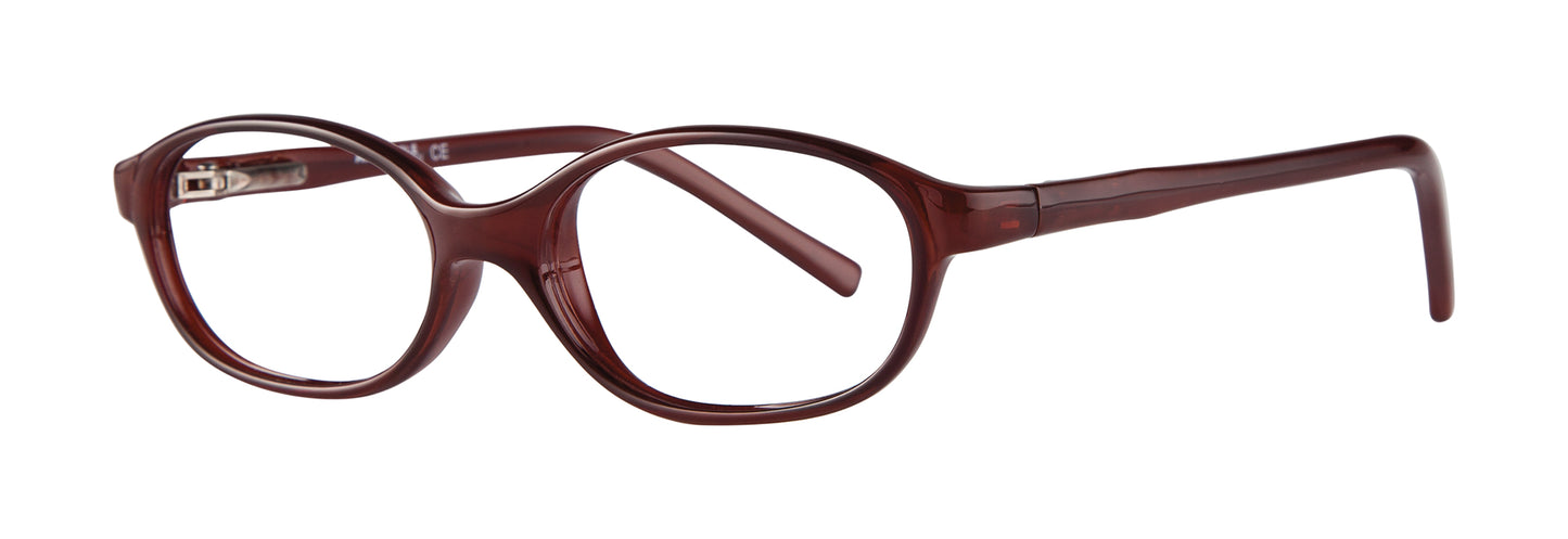 Brown Affordable Designs Selena Eyeglasses