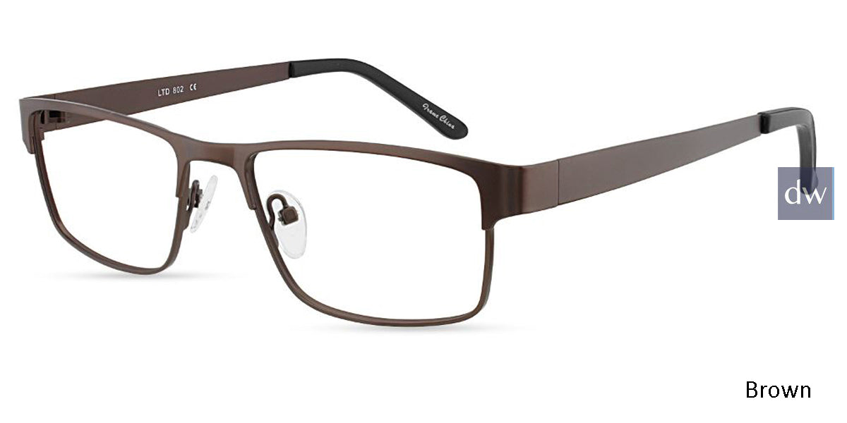 Brown Limited Edition LTD 802 Eyeglasses
