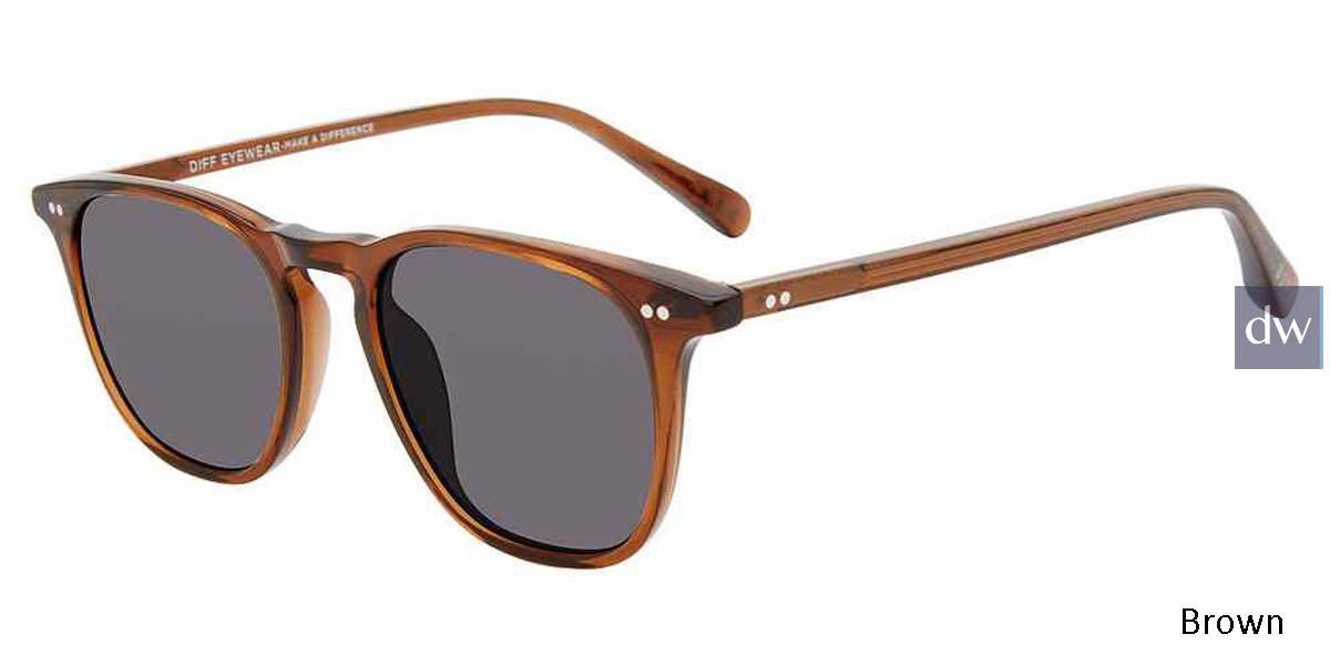 Brown Diff Maxwell Sunglasses - Teenager