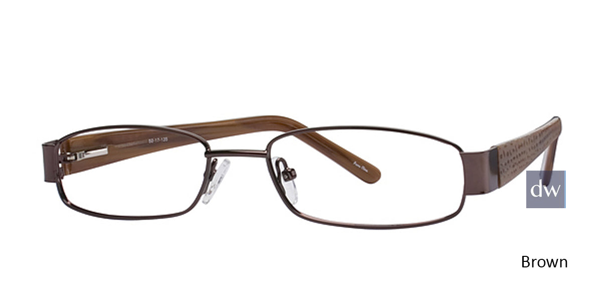 Brown Elan 9402 Eyeglasses.
