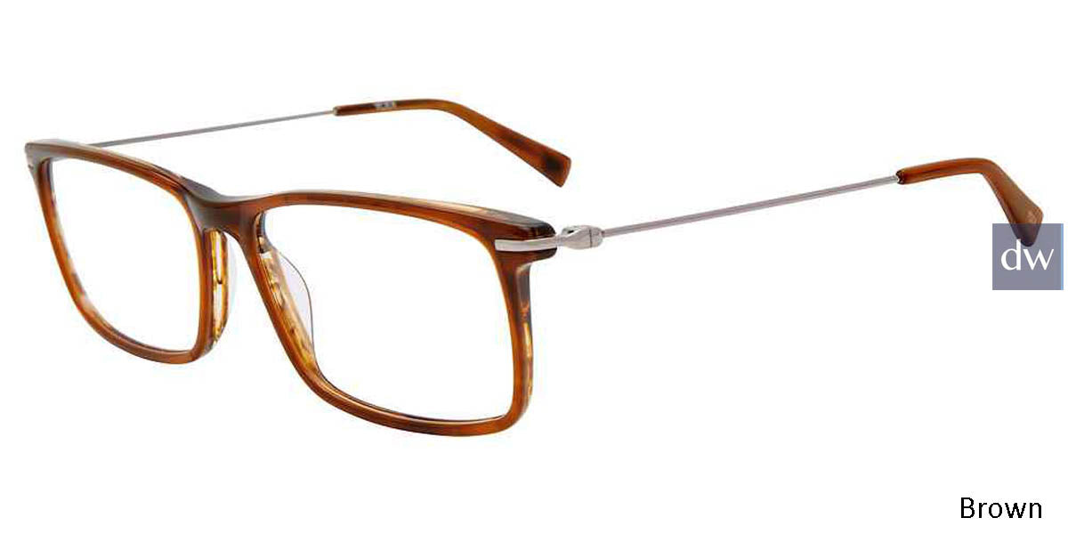 BROWN-03BQ Tumi VTU019 Eyeglasses