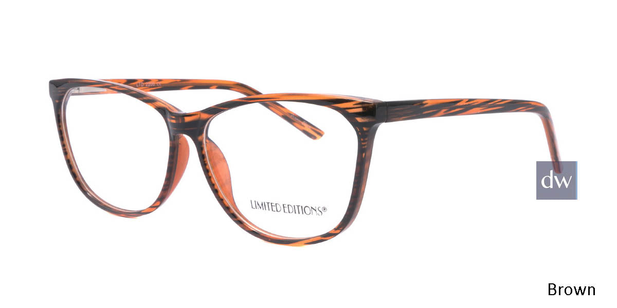 Brown Limited Edition LTD 2206 Eyeglasses