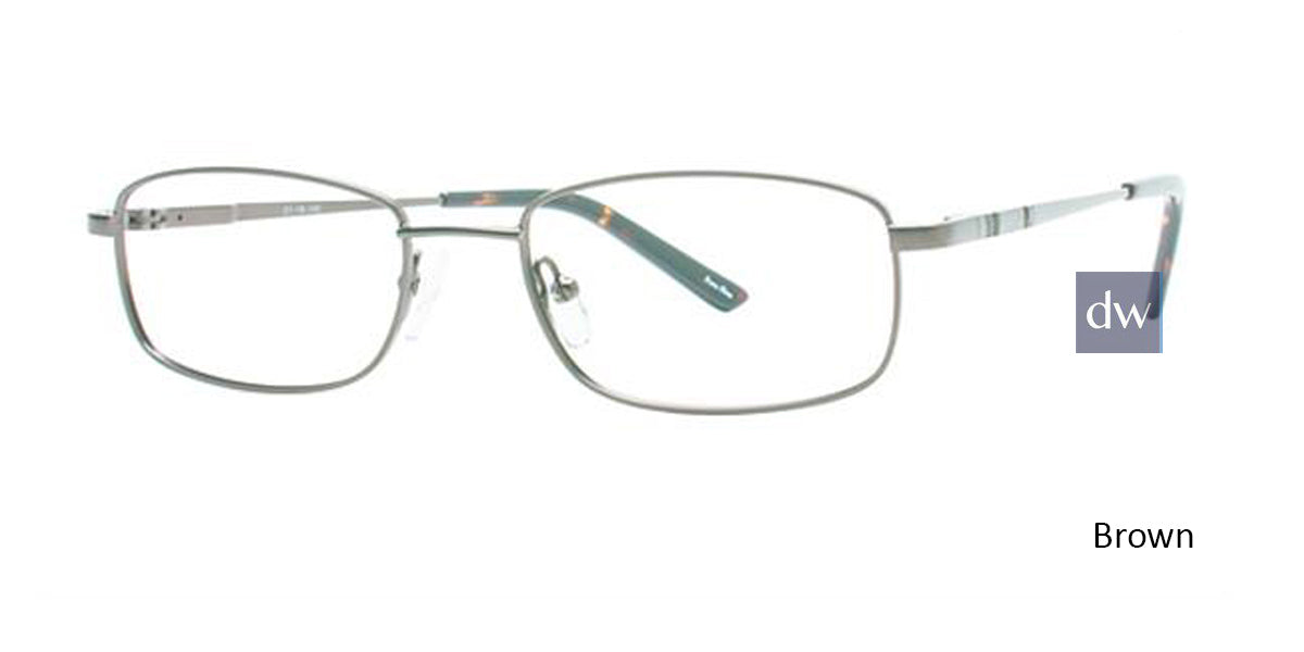 Brown Elan 9310 Eyeglasses.
