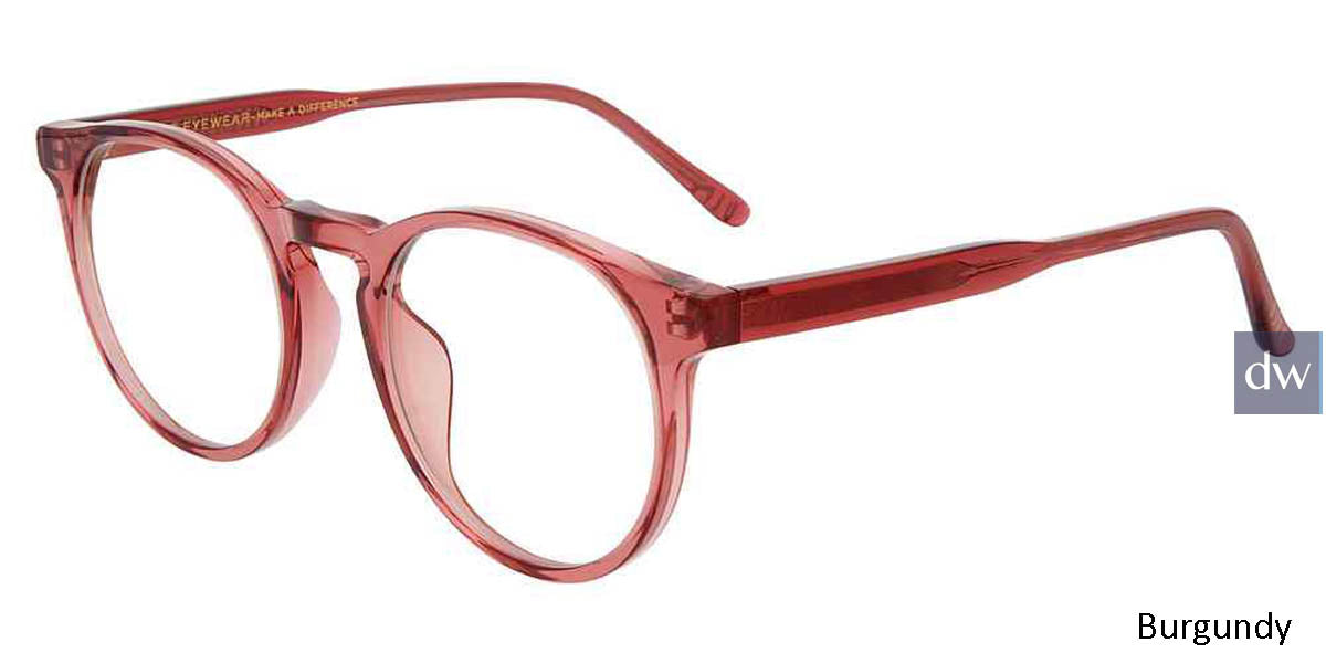 Burgundy Diff SAWYER-w/-blue-light-lens Eyeglasses