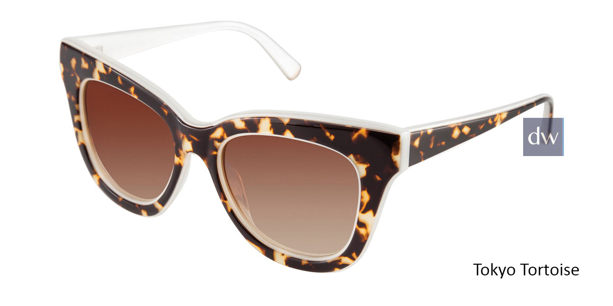 Tokyo Tortoise Kate Young For Tura K518 Sunglasses.