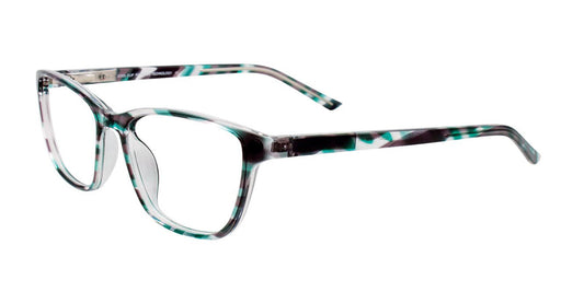 Blue/Green Marbled Cool Clip CC841 Eyeglasses Teenager.