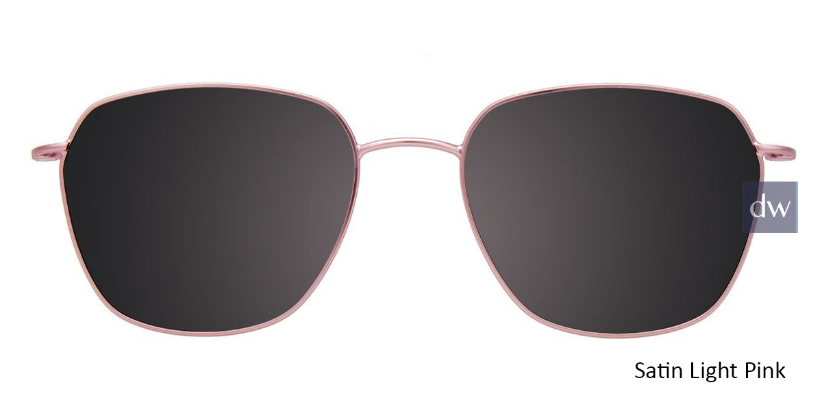 Satin Light Pink Cool Clip CC845 Eyeglasses.