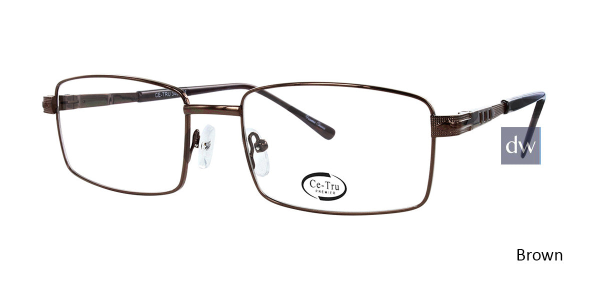 Brown CE-TRU 3407 Eyeglasses
