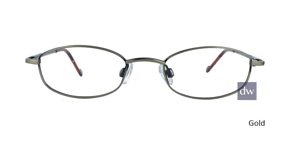 Gold CE-TRU 436 Eyeglasses