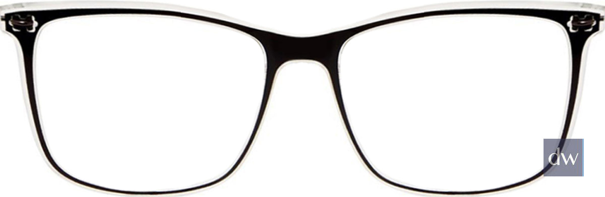 Black/Crystal Sperry CONWAY Eyeglasses.