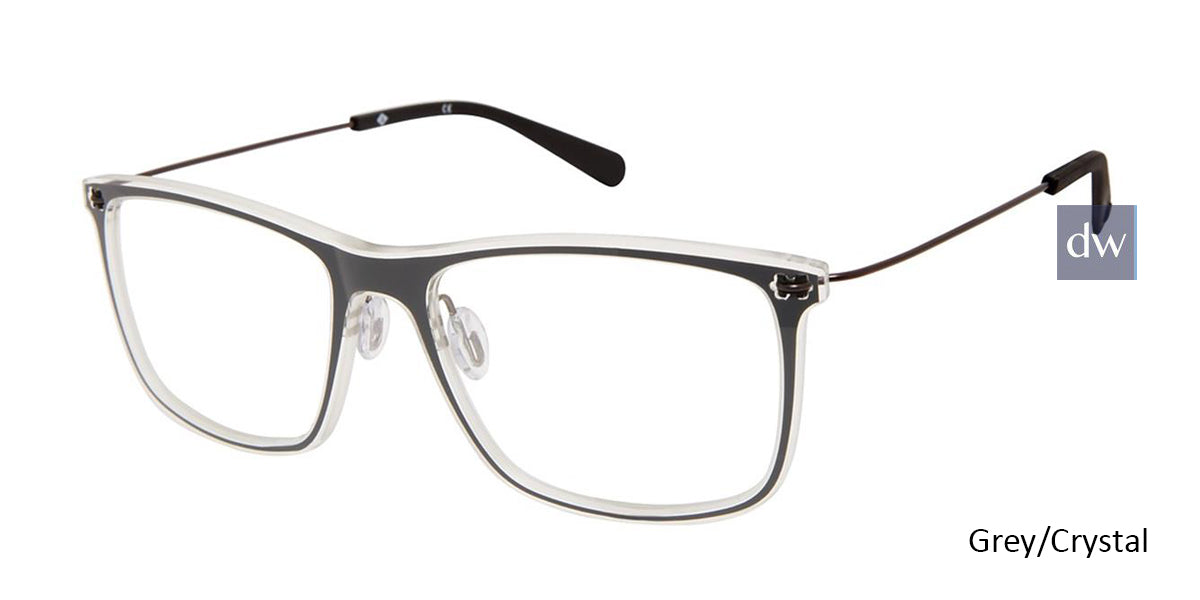 Grey/Crystal Sperry CONWAY Eyeglasses.