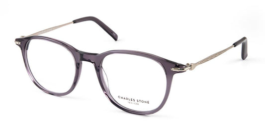 Grey Crystal William Morris Charles Stone NY CSNY30052 Eyeglasses - Teenager.