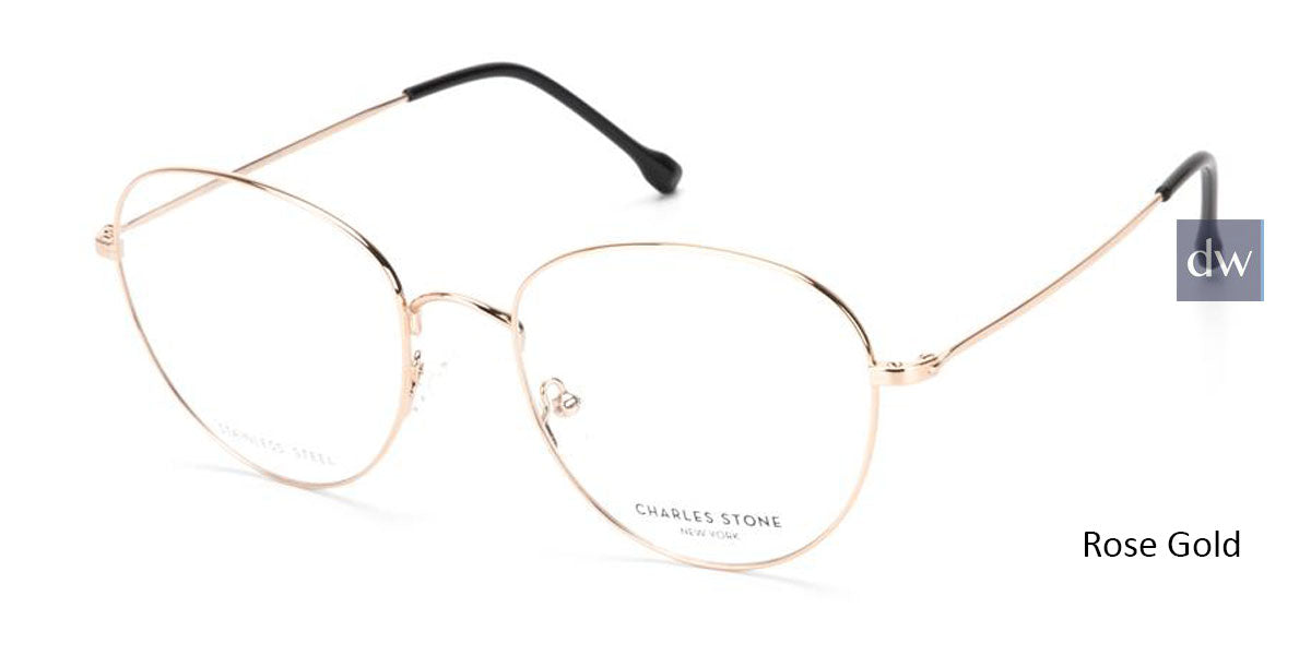 Rose Gold William Morris Charles Stone NY CSNY30064 Eyeglasses