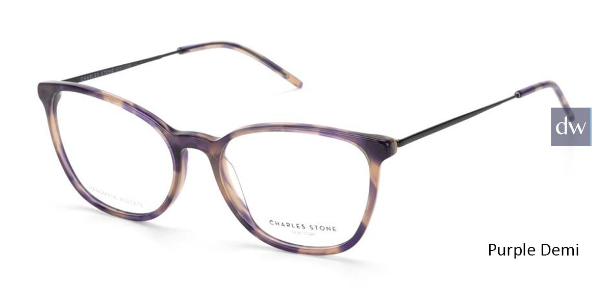 Purple Demi William Morris Charles Stone NY CSNY30072 Eyeglasses