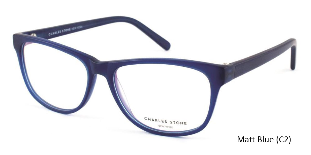Matt Blue (C2) William Morris Charles Stone NY CSNY317 Eyeglasses