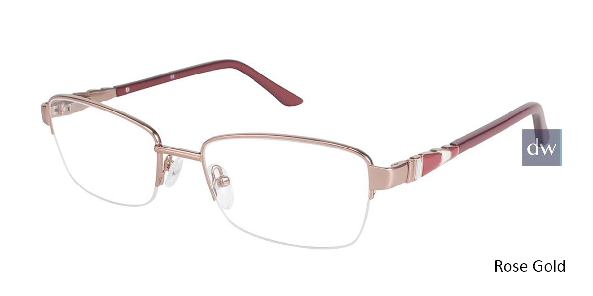 Rose Gold (c03) C By L'Amy 522 Eyeglasses.