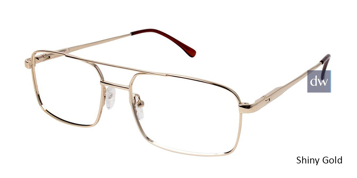 Shiny Gold (c02) C By L'Amy 614 Eyeglasses.