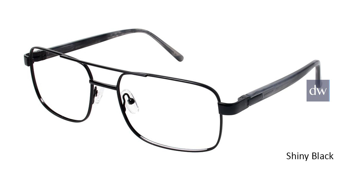 Shiny Black (c01) C By L'Amy 616 Eyeglasses.