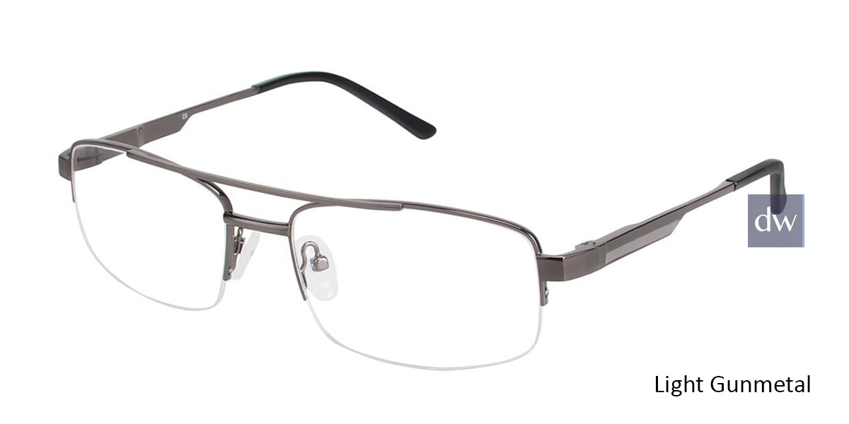 Light Gunmetal (c03) C By L'Amy 618 Eyeglasses