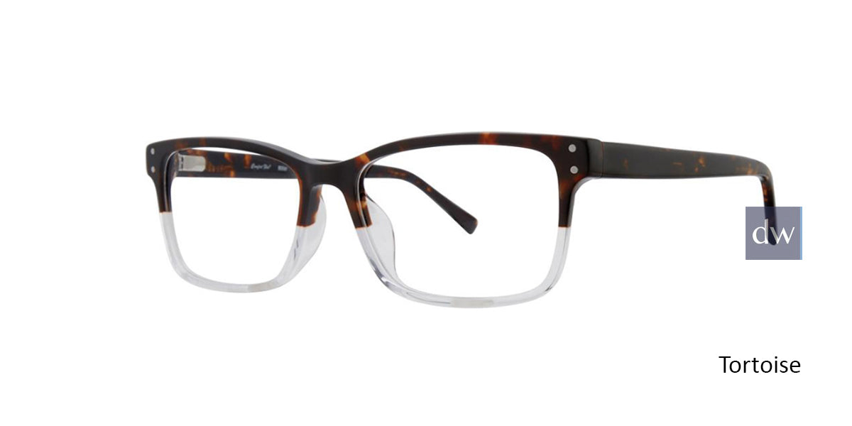 Tortoise Comfort Flex Miller Eyeglasses.