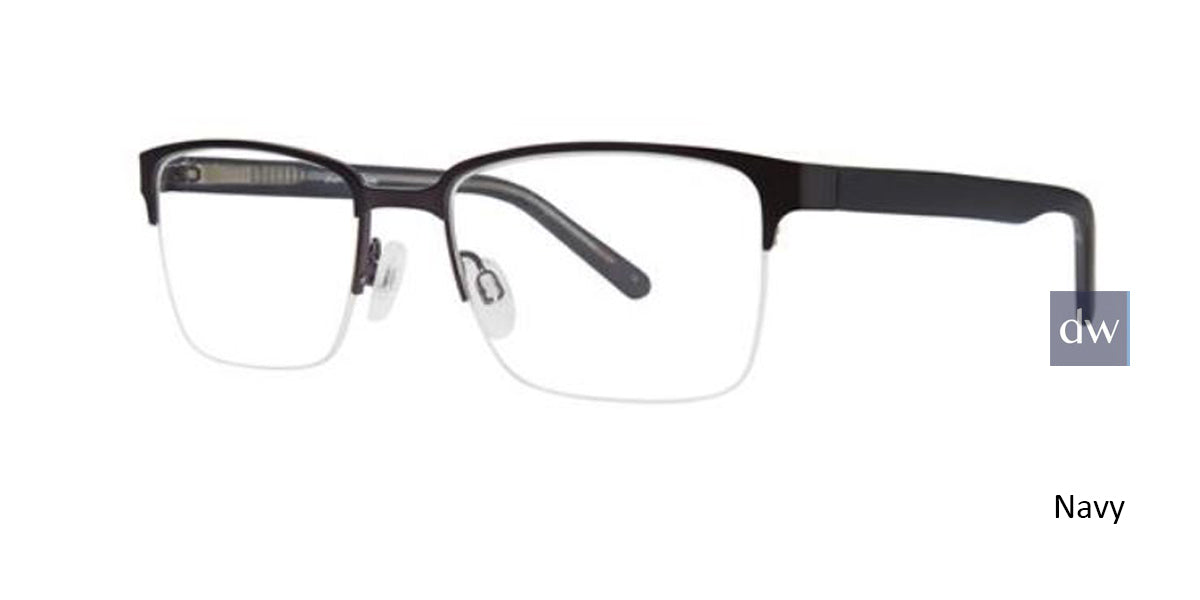 Navy Comfort Flex Ryker Eyeglasses.