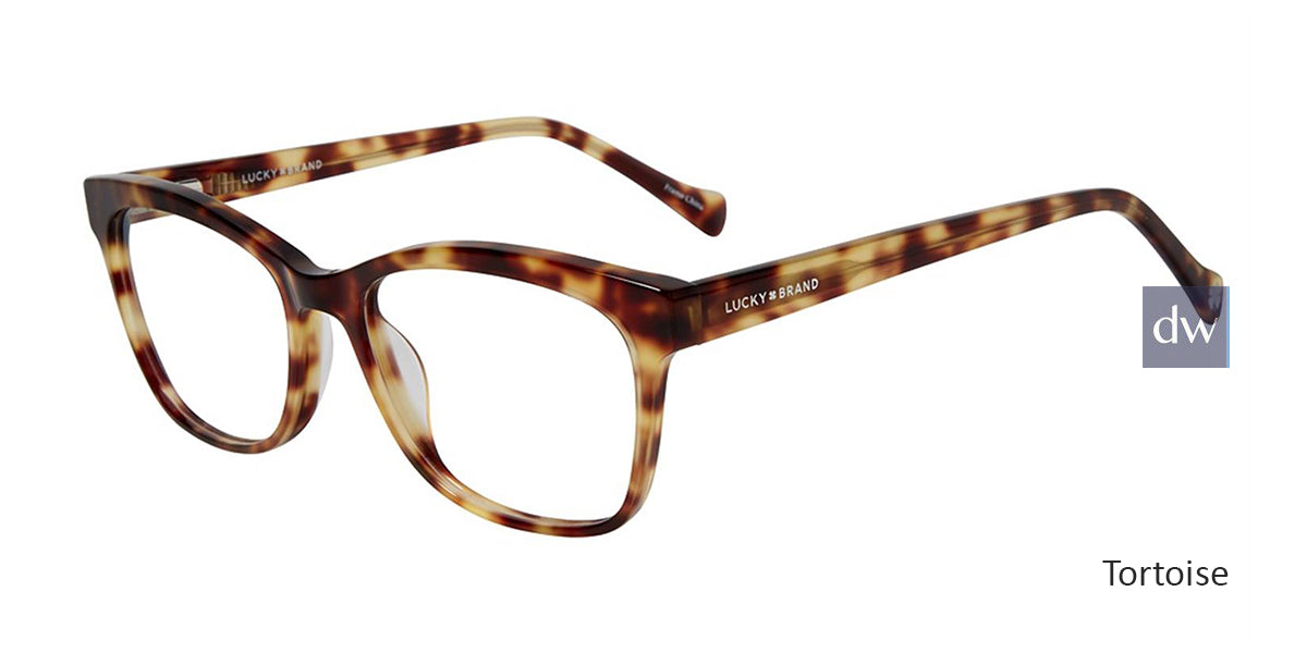 Tortoise Lucky Brand D218 Eyeglasses.