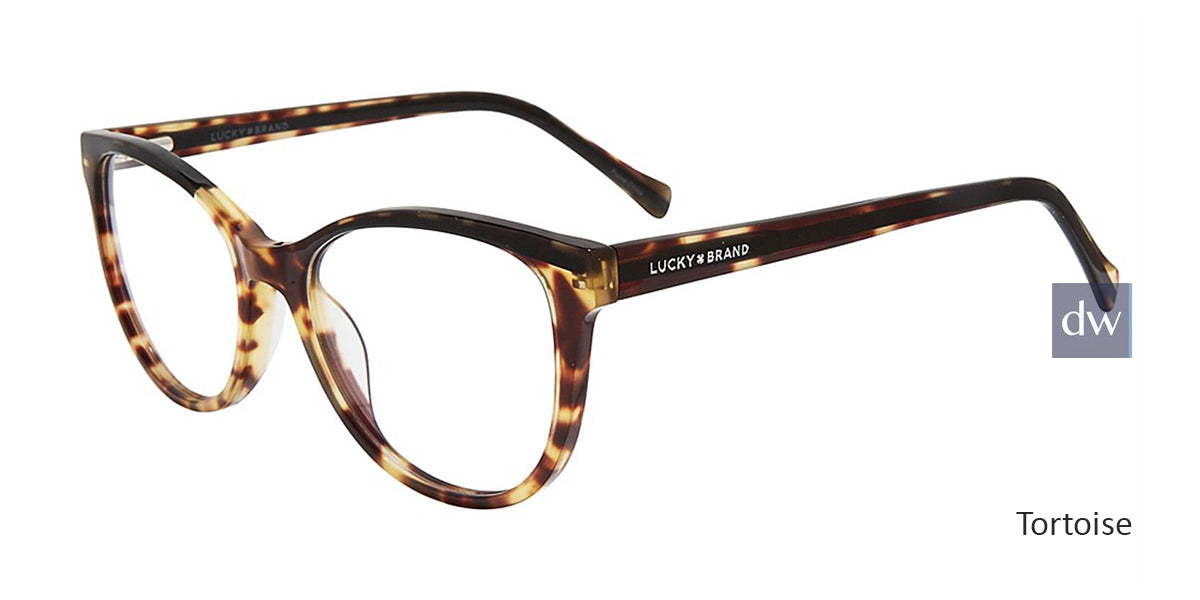 Tortoise Lucky Brand D223 Eyeglasses.