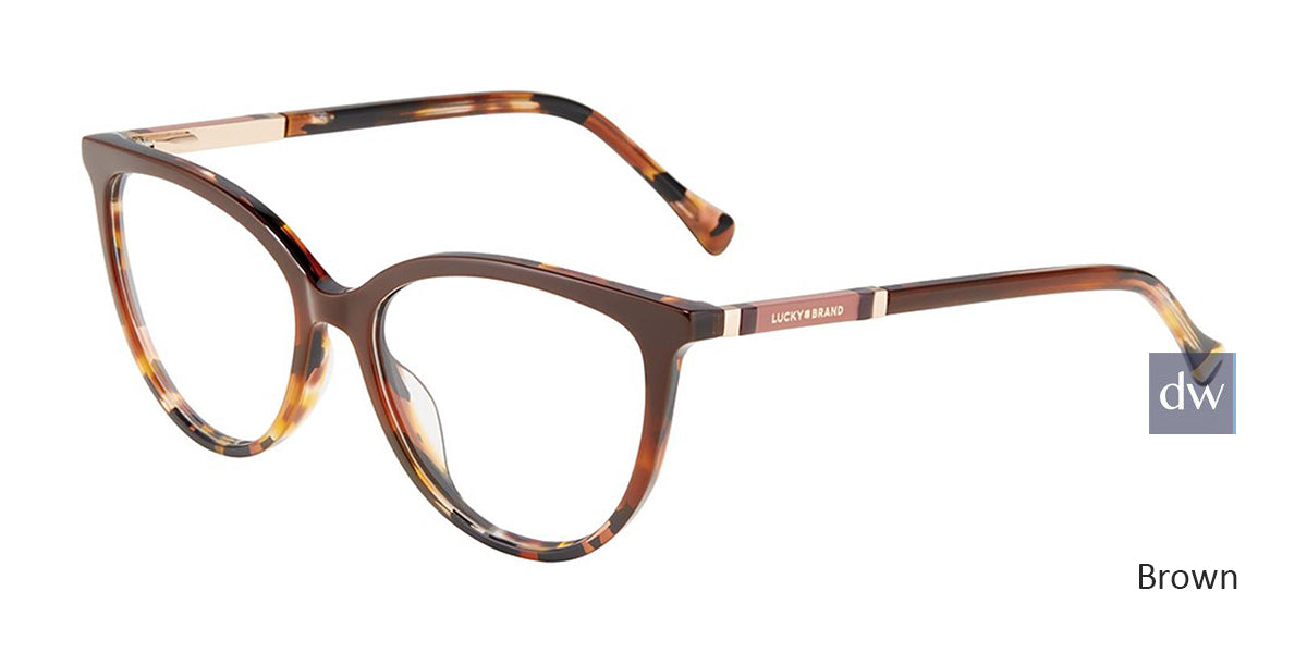 Brown Lucky Brand D226 Eyeglasses.