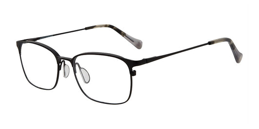 Black Lucky Brand D310 Eyeglasses.