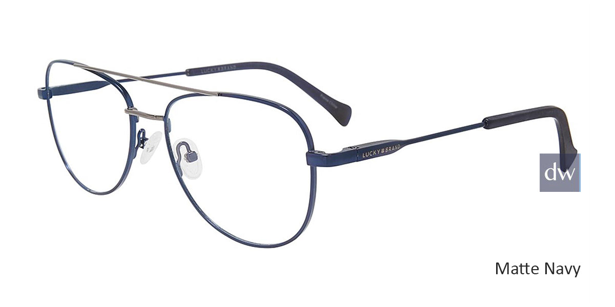 Matte Navy Lucky Brand D313 Eyeglasses.