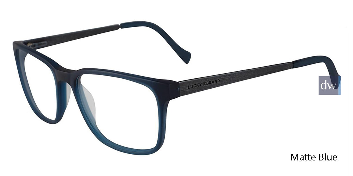 Matte Blue Lucky Brand D404 Eyeglasses.