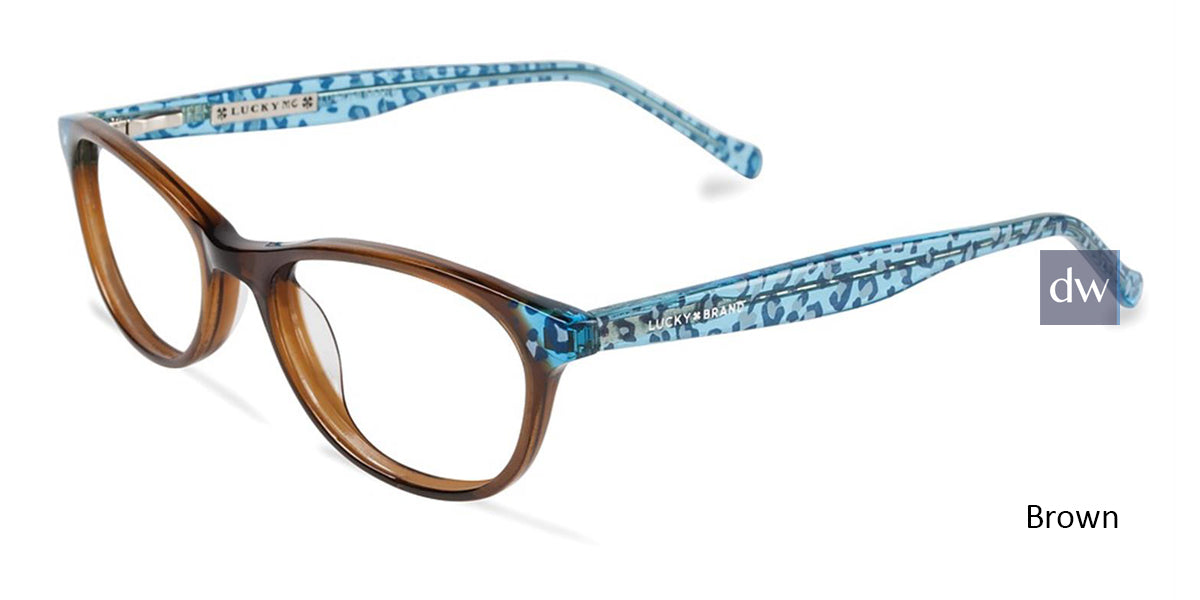 Brown Lucky Kid D700 Eyeglasses.