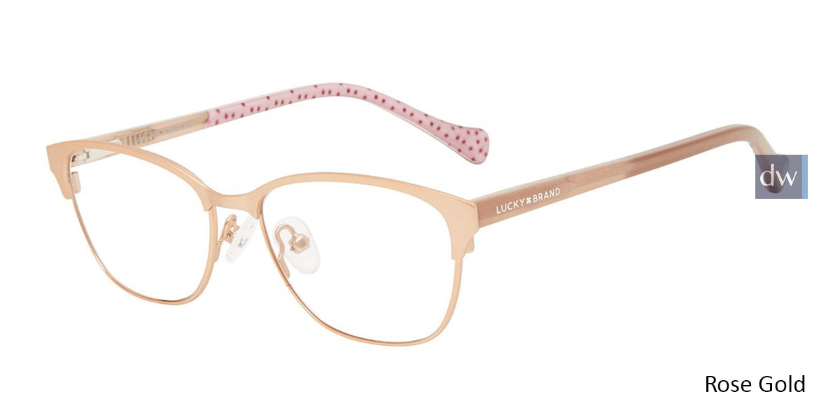 Rose Gold Lucky Kid D717 Eyeglasses.
