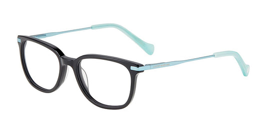 Black Lucky Kid D722 Eyeglasses - Teenager