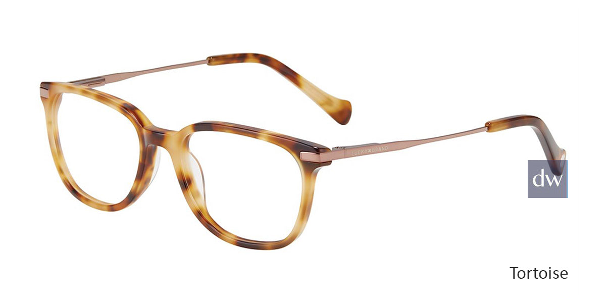 Tortoise Lucky Kid D722 Eyeglasses - Teenager