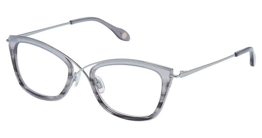 Smoke Gunmetal Fysh 3654 Eyeglasses.