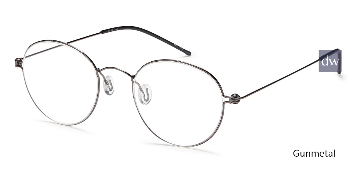 Gunmetal Capri Dicaprio DC330 Eyeglasses -Teenager.