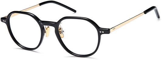 Black Gold Capri Dicaprio DC335 Eyeglasses - Teenager.