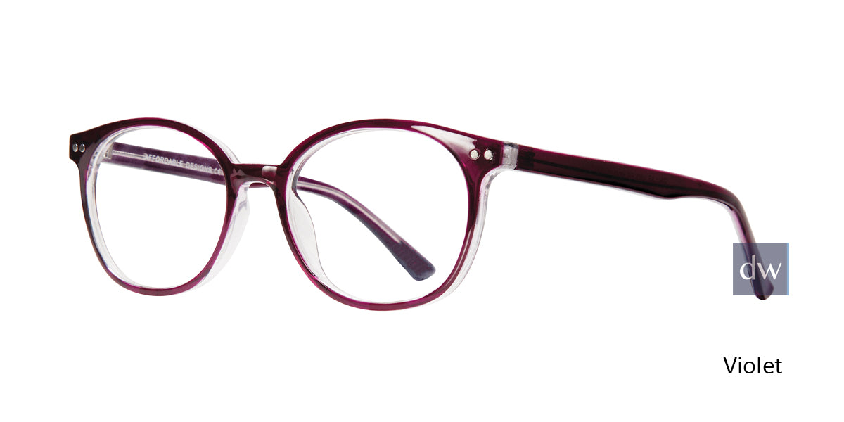 Violet Affordable Designs Dallas Eyeglasses - Teenager.