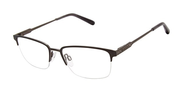 Barbour BAOM505 Semi-Rimless Square Eyeglasses
