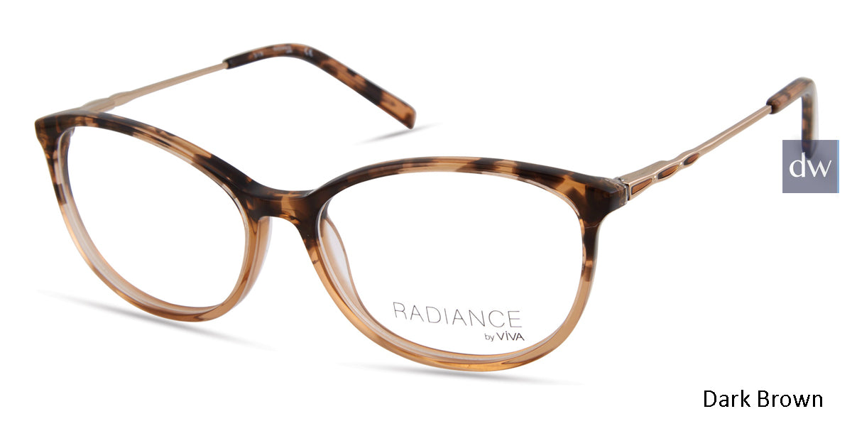 Dark Brown Viva VV8004 Eyeglasses