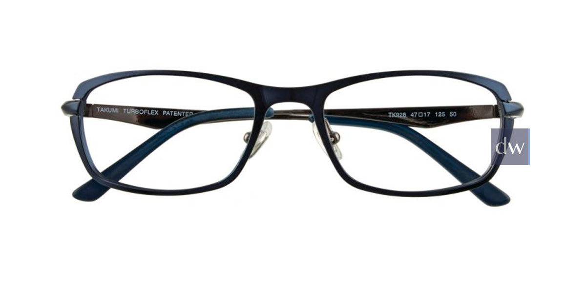 Dark Navy Turboflex TK928 Eyeglasses.