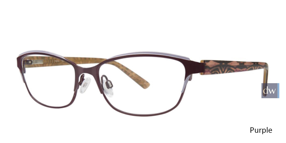 Purple Destiny Talia Eyeglasses.