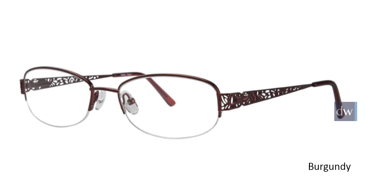 Burgundy Destiny Teagan Eyeglasses.
