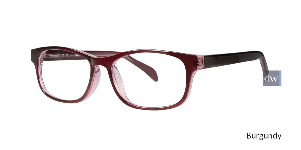 Burgundy Gallery Devin Eyeglasses