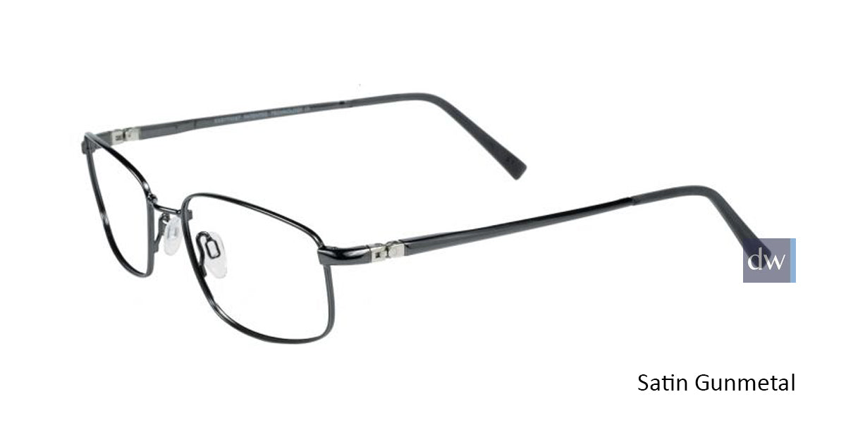 Satin Gunmetal EasyTwist ET840 Eyeglasses.
