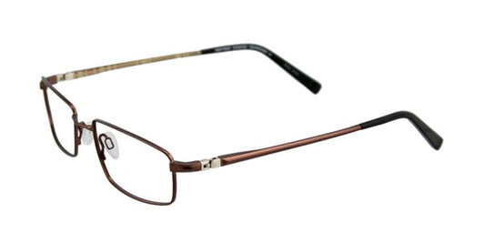 Satin Dark Copper Brown EasyTwist ET890 Eyeglasses.