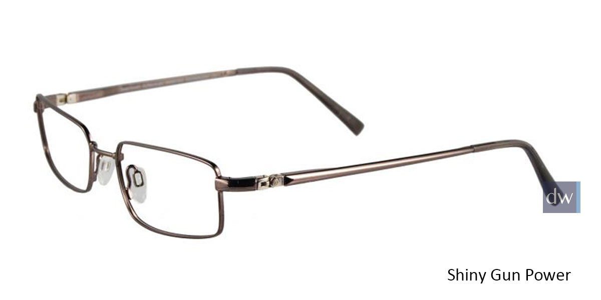 Shiny Gunmetal Powder EasyTwist ET903 Eyeglasses.