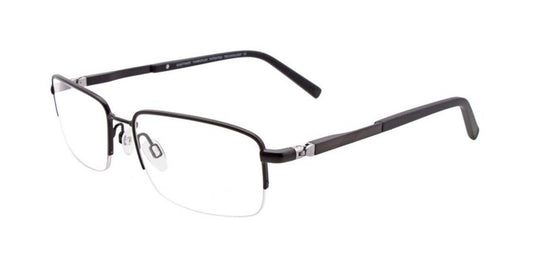 Satin Black EasyTwist ET962 Eyeglasses.